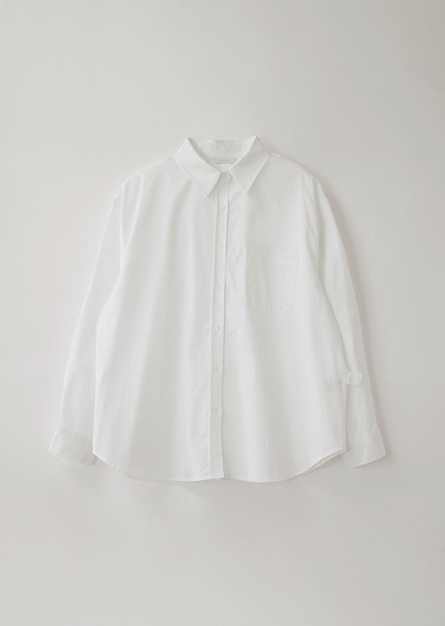 angel bio wrap shirt-white