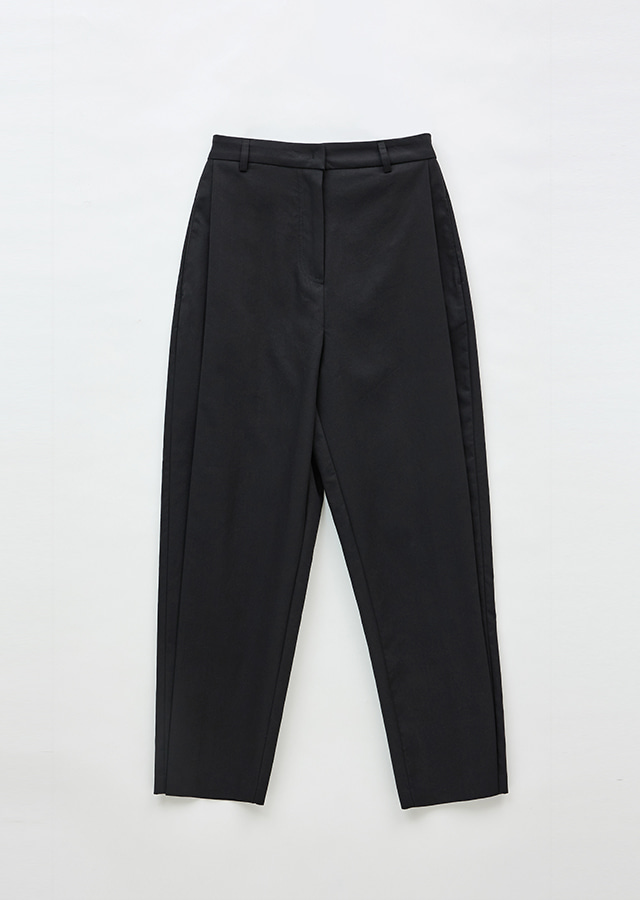 [30%] cocoon wide pants-black